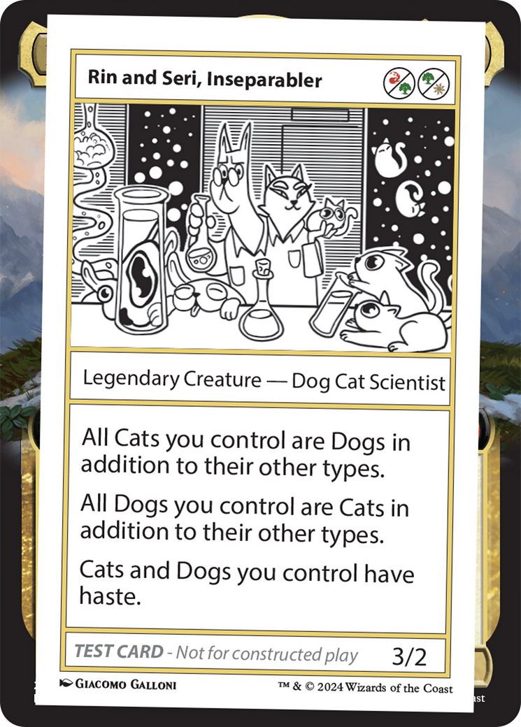 Rin and Seri, Inseparabler [Mystery Booster 2 Playtest Cards] | Grognard Games