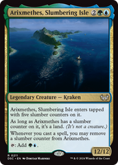 Arixmethes, Slumbering Isle [Duskmourn: House of Horror Commander] | Grognard Games