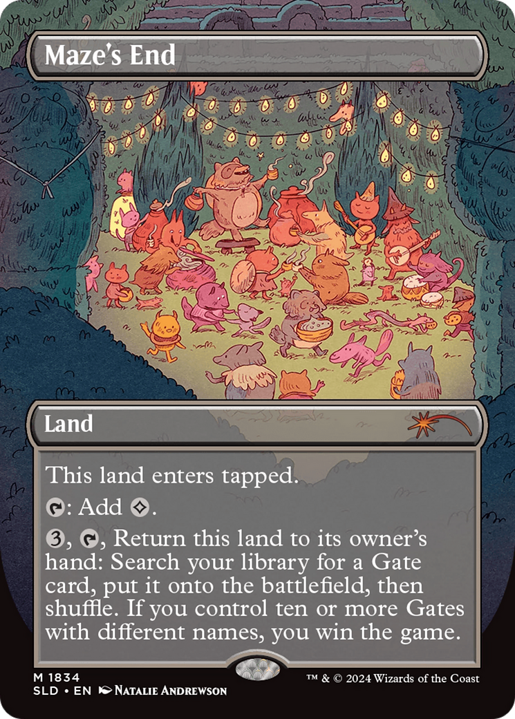 Maze's End (Rainbow Foil) [Secret Lair Drop Series] | Grognard Games
