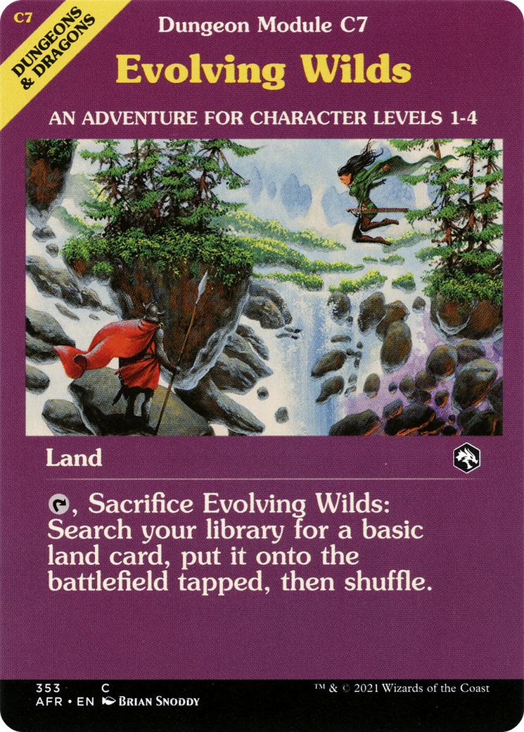 Evolving Wilds (Dungeon Module) [Dungeons & Dragons: Adventures in the Forgotten Realms] | Grognard Games