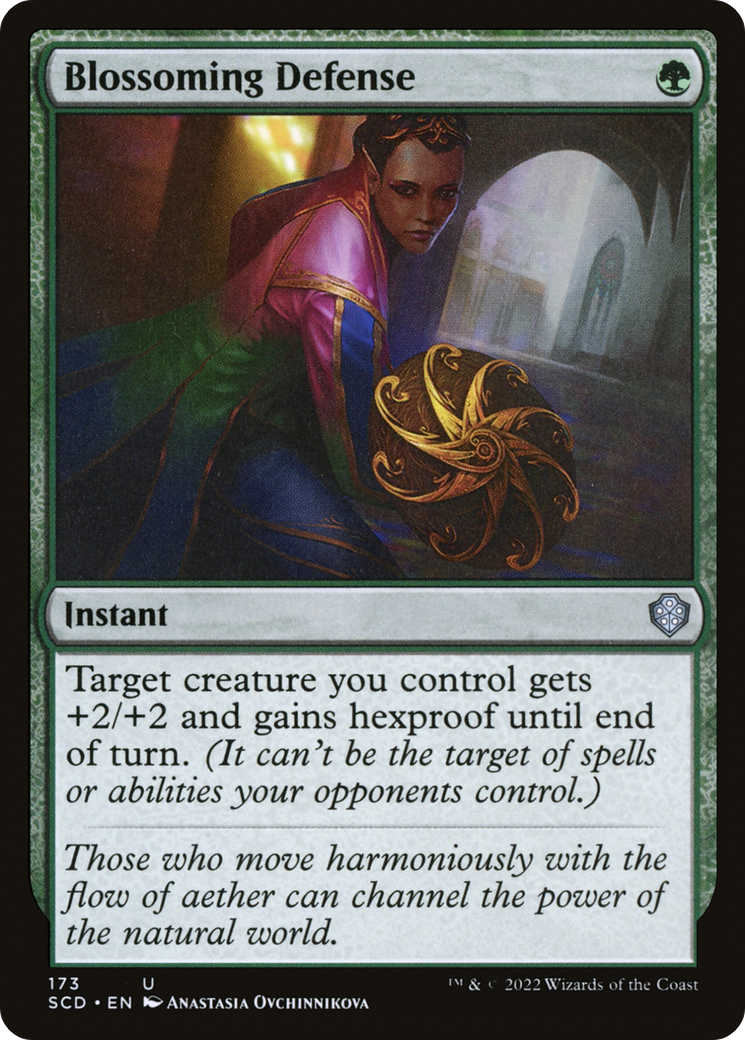 Blossoming Defense [Starter Commander Decks] | Grognard Games