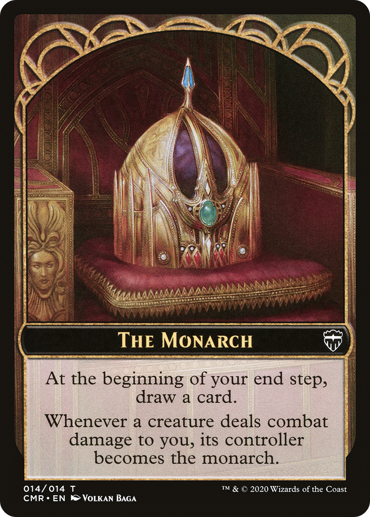 The Monarch Token [Commander Legends Tokens] | Grognard Games