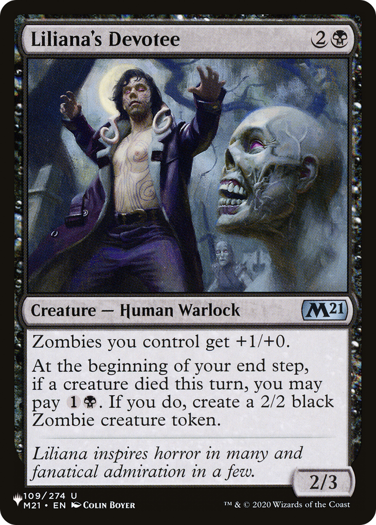 Liliana's Devotee [The List] | Grognard Games