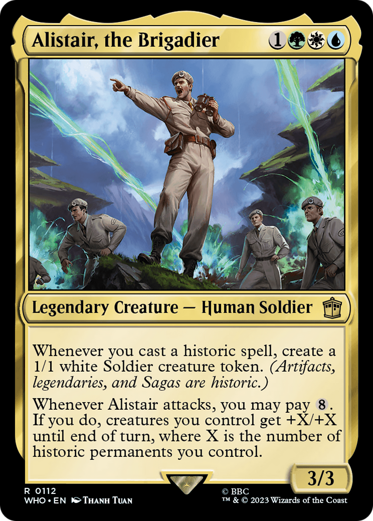 Alistair, the Brigadier [Doctor Who] | Grognard Games