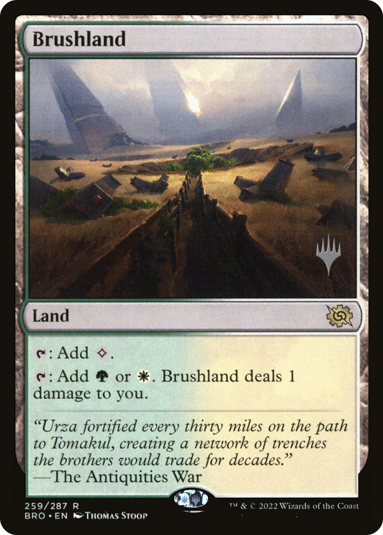 Brushland (Promo Pack) [The Brothers' War Promos] | Grognard Games