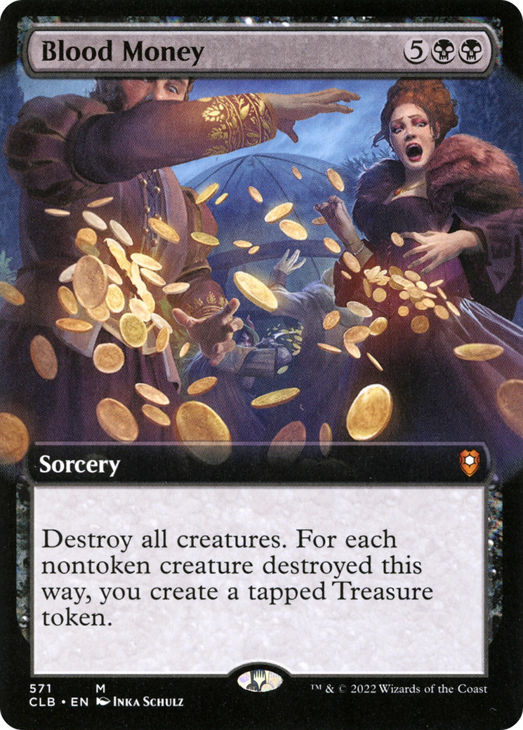 Blood Money (Extended Art) [Commander Legends: Battle for Baldur's Gate] | Grognard Games