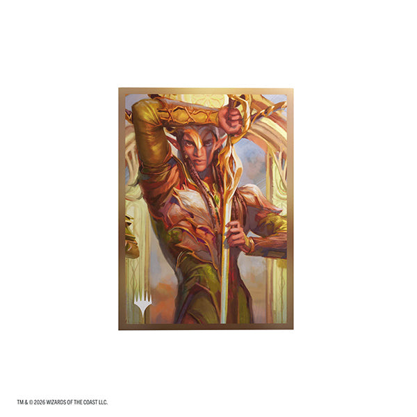 Card Sleeves: MTG Premium Art- Lorwyn Eclipsed- Premium Art Sleeves- Morcants Loyalist | Grognard Games