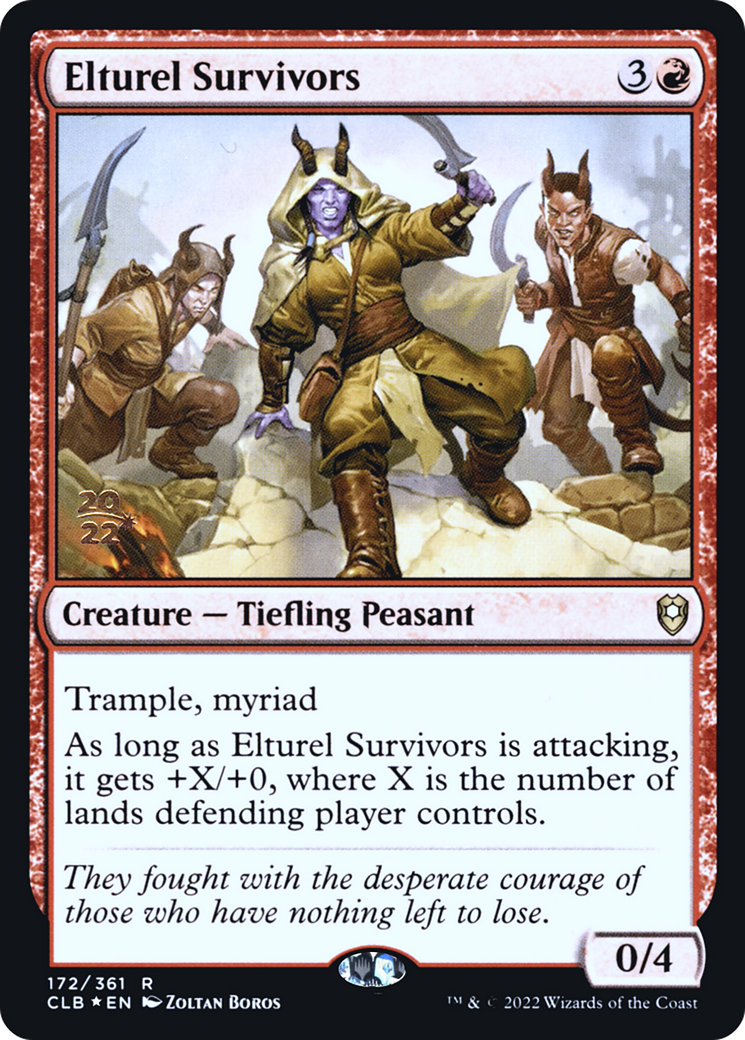 Elturel Survivors [Commander Legends: Battle for Baldur's Gate Prerelease Promos] | Grognard Games