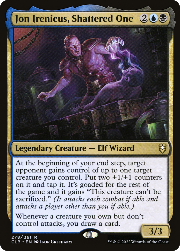 Jon Irenicus, Shattered One [Commander Legends: Battle for Baldur's Gate] | Grognard Games