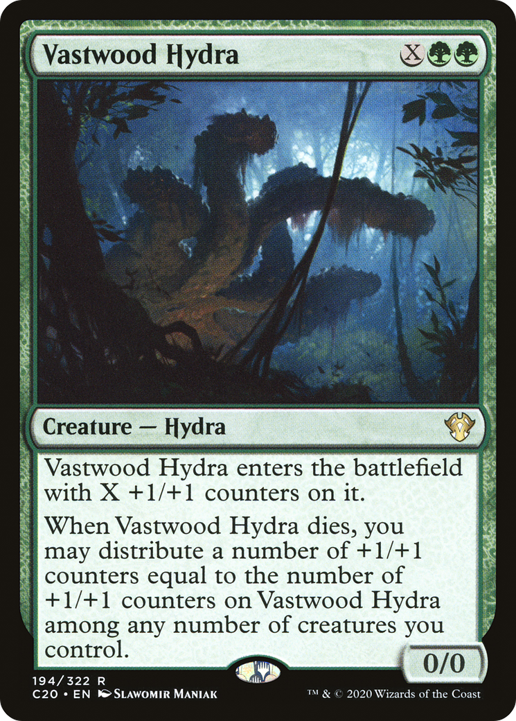 Vastwood Hydra [Commander 2020] | Grognard Games