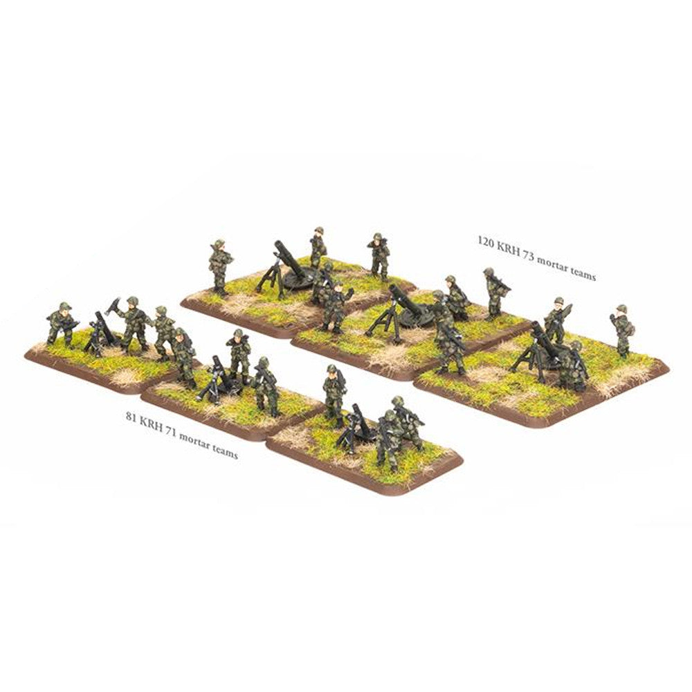 World War III: Team Yankee - 81mm & 120mm Mortar Platoons (Preorder) | Grognard Games