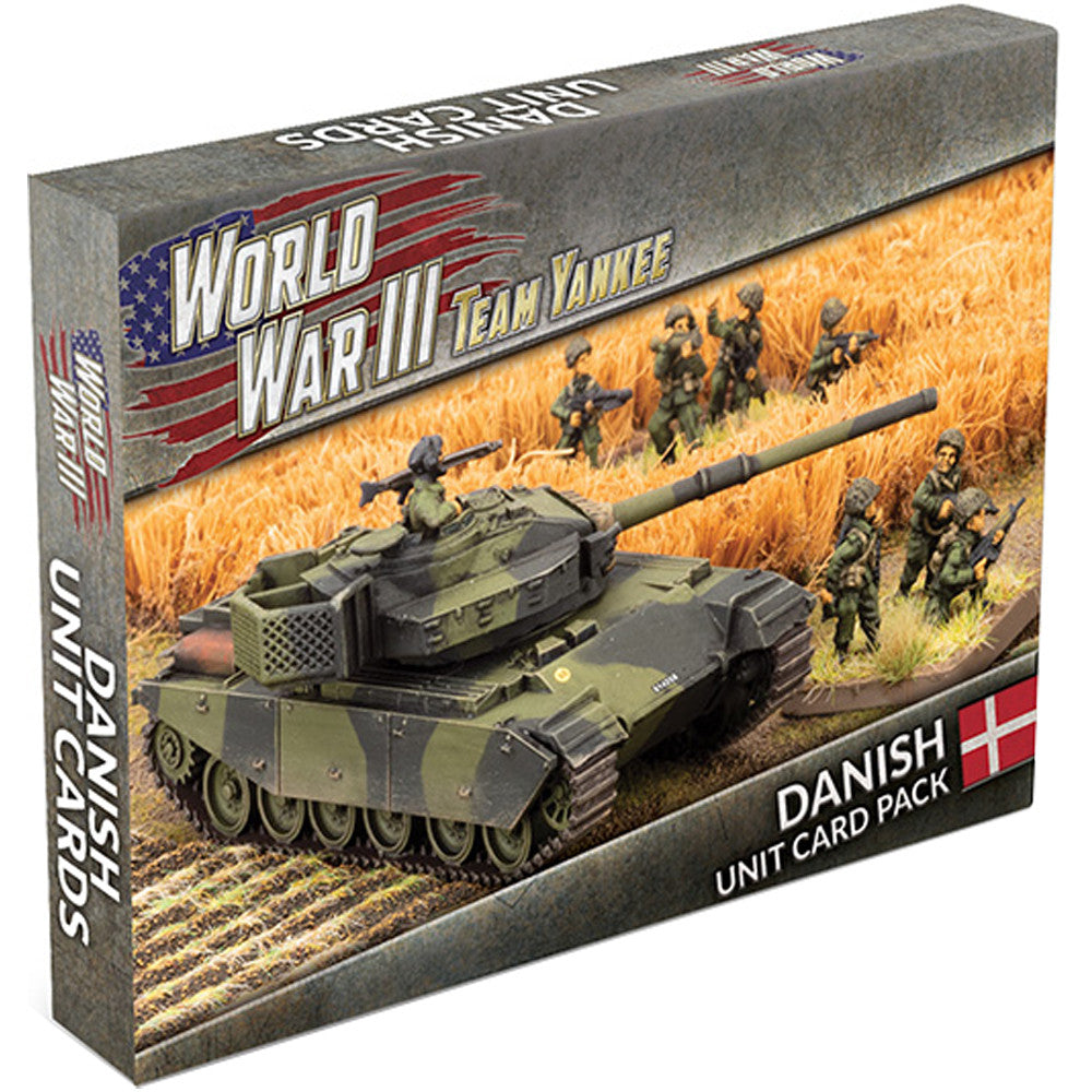 World War III: Team Yankee - Danish Unit Cards | Grognard Games
