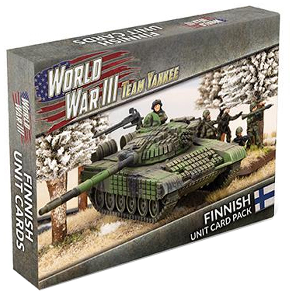World War III: Team Yankee - Finnish Unit Cards | Grognard Games