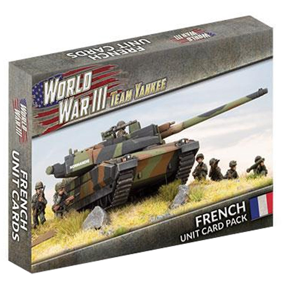 French Unit Card Pack WWIII Team Yankee | Grognard Games
