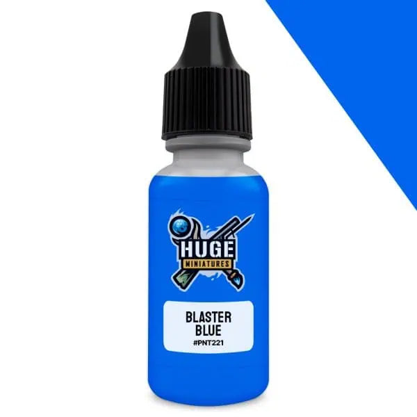 Huge Miniatures Blaster Blue Fluorecent Paint | Grognard Games