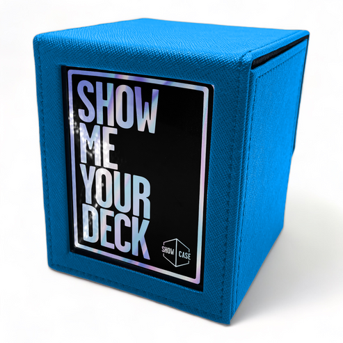 Showcase Deckbox 100+ Blue | Grognard Games