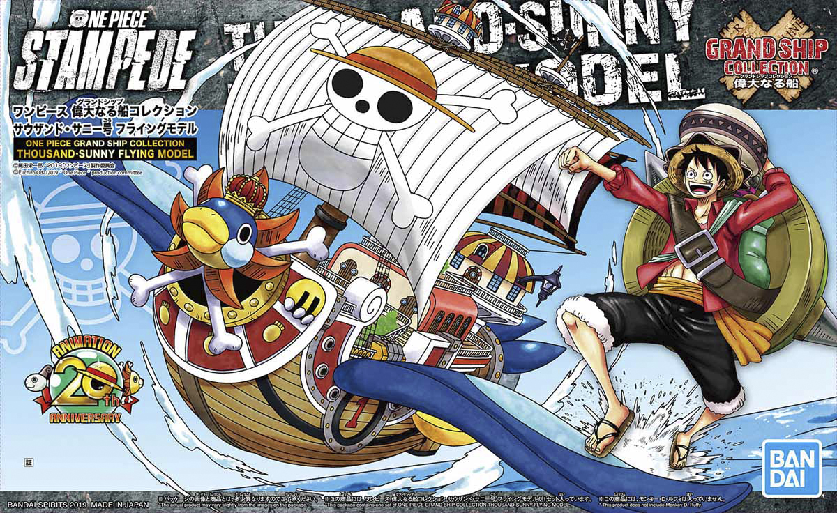 Bandai Thousand Sunny (Flying Model) 'One Piece', Grand Ship Collection | Grognard Games