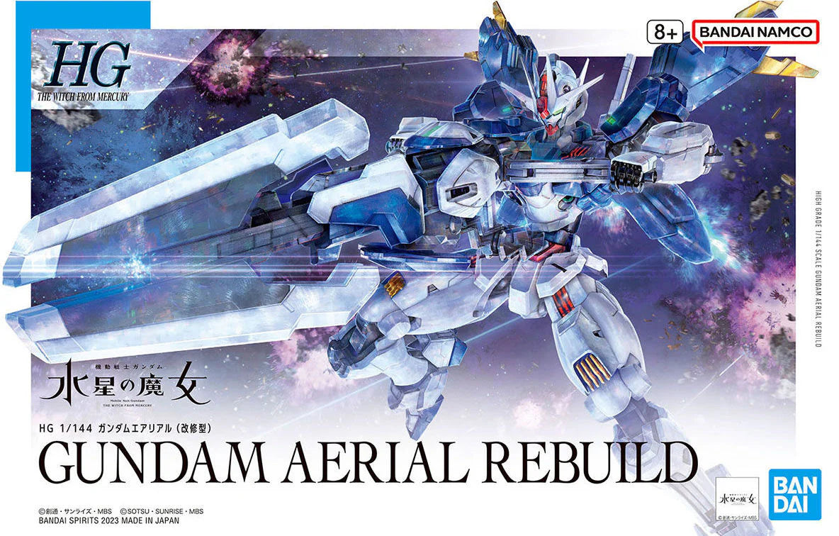 Gundam Model Kit: HG 1/144 - Gundam Aerial Rebuild | Grognard Games