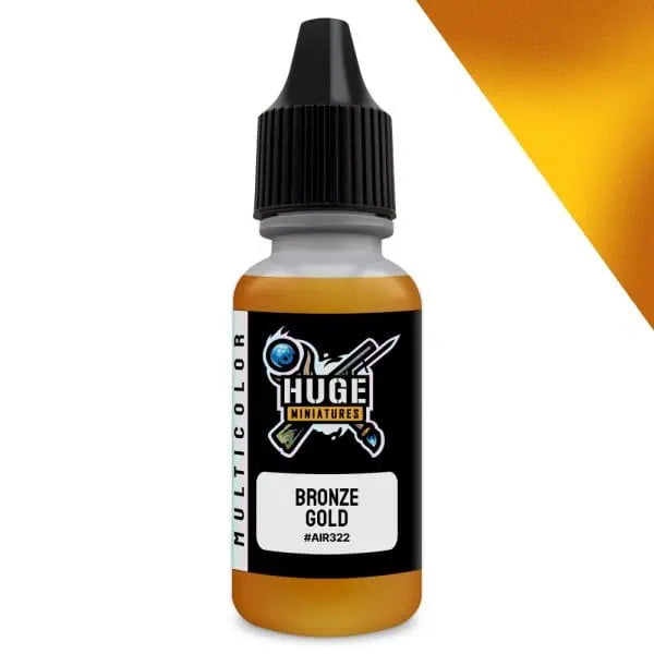 Huge Miniatures Bronze Gold Multicolor Paint | Grognard Games