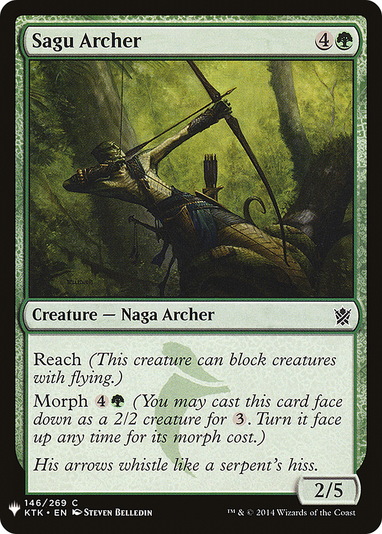 Sagu Archer [Mystery Booster] | Grognard Games