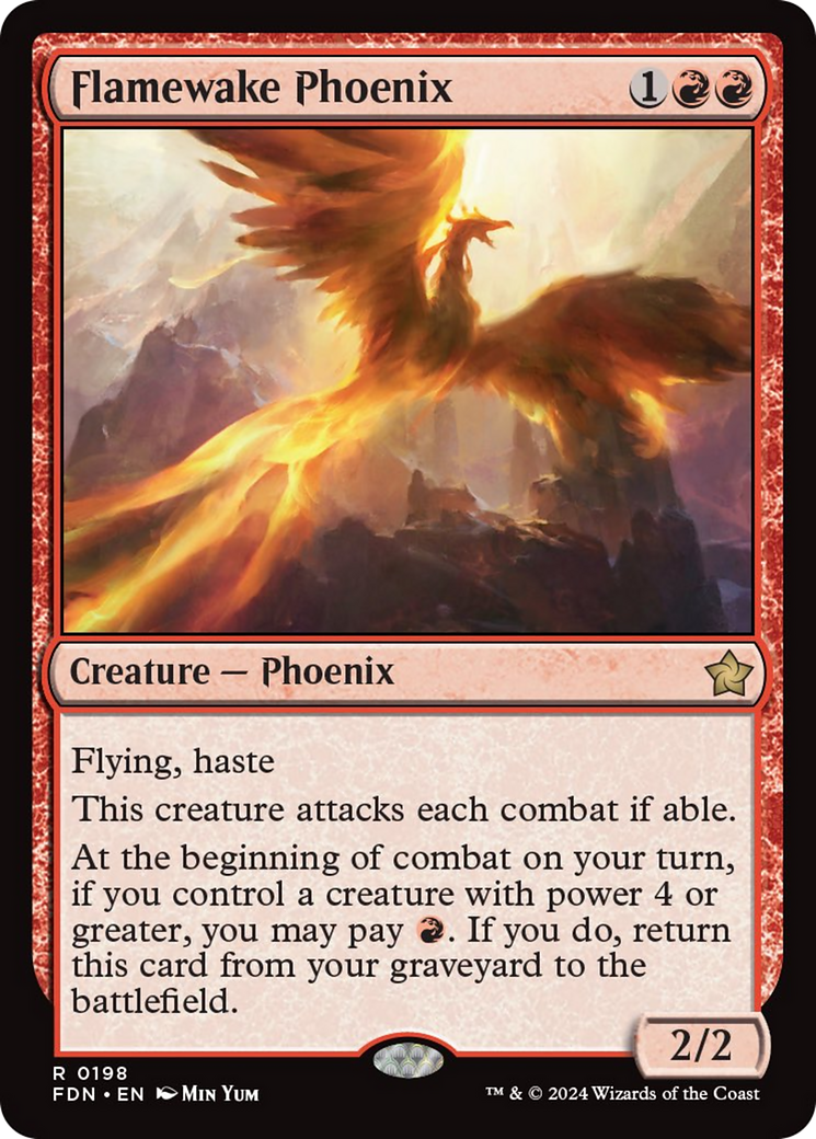 Flamewake Phoenix [Foundations] | Grognard Games