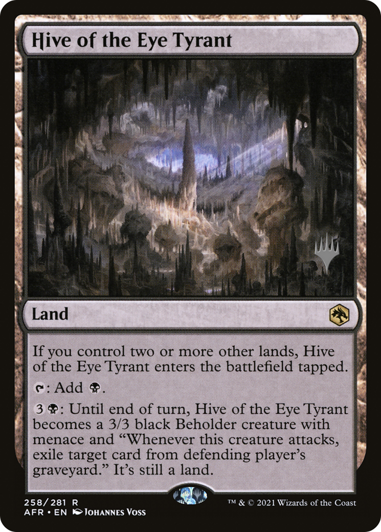 Hive of the Eye Tyrant (Promo Pack) [Dungeons & Dragons: Adventures in the Forgotten Realms Promos] | Grognard Games