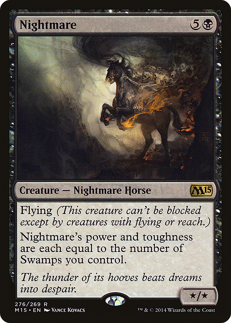 Nightmare (M15-276) - Magic 2015 Foil | Grognard Games