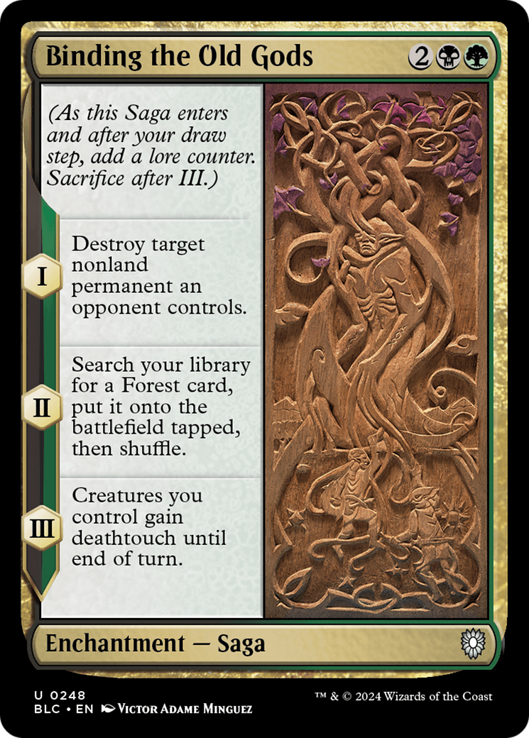 Binding the Old Gods [Bloomburrow Commander] | Grognard Games
