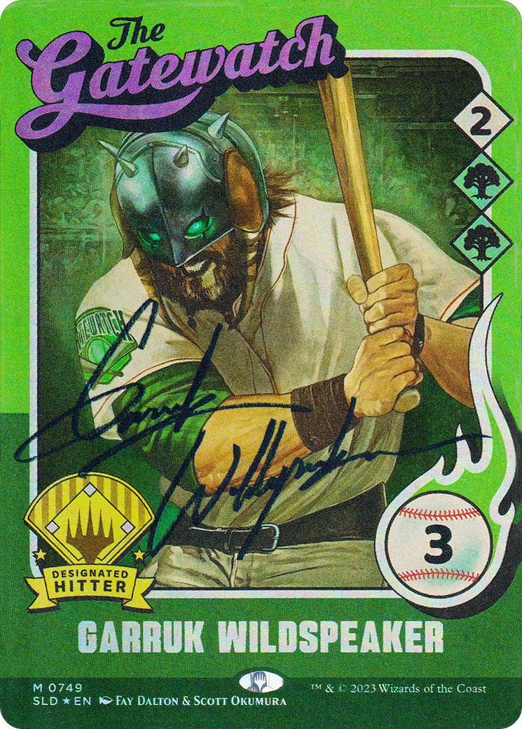 Garruk Wildspeaker (749) (Autographed) [Secret Lair Drop Series] | Grognard Games