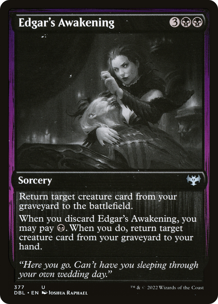 Edgar's Awakening [Innistrad: Double Feature] | Grognard Games