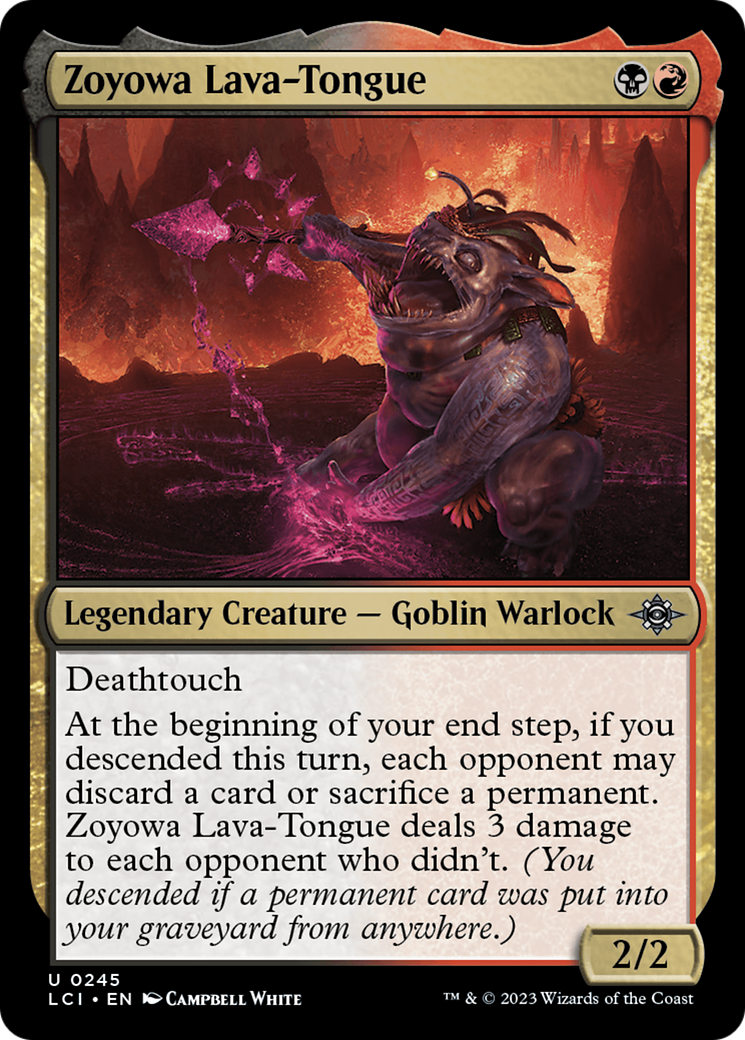 Zoyowa Lava-Tongue [The Lost Caverns of Ixalan] | Grognard Games
