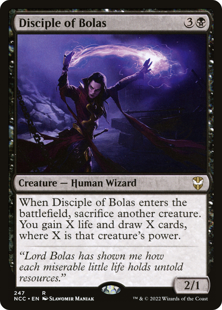 Disciple of Bolas [Streets of New Capenna Commander] | Grognard Games