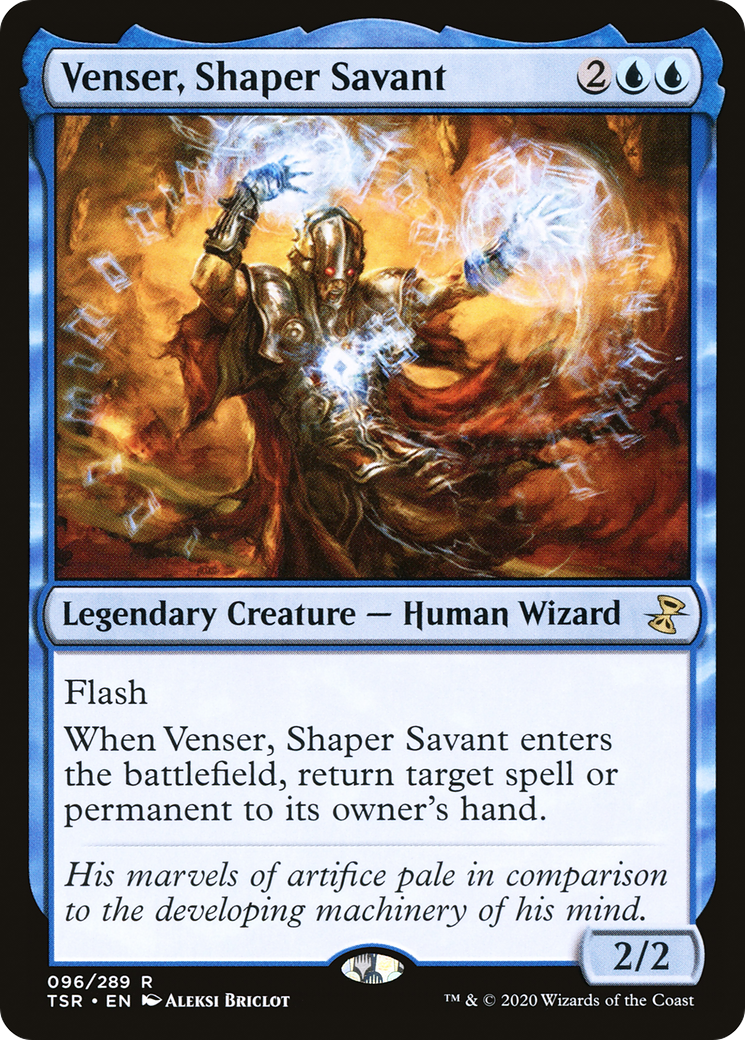 Venser, Shaper Savant [Time Spiral Remastered] | Grognard Games