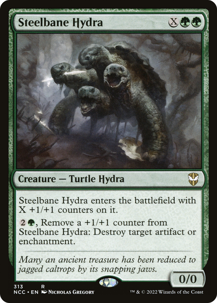 Steelbane Hydra [Streets of New Capenna Commander] | Grognard Games