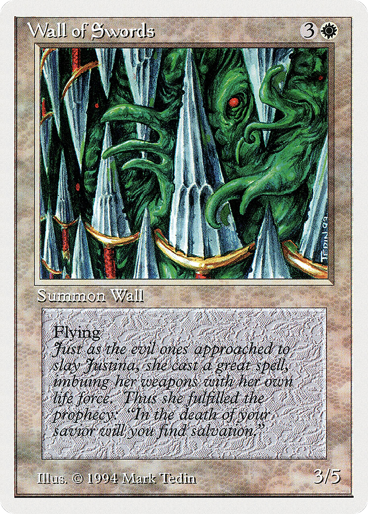 Wall of Swords [Summer Magic / Edgar] | Grognard Games