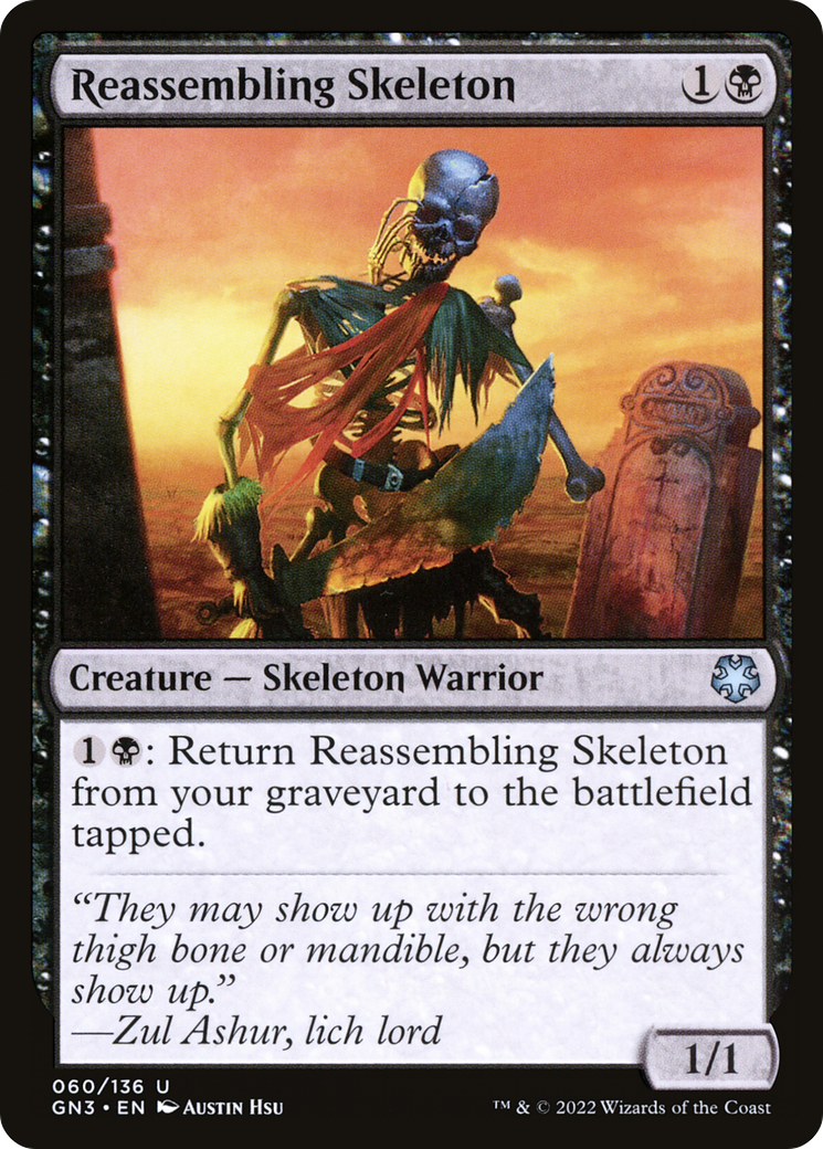 Reassembling Skeleton [Game Night: Free-for-All] | Grognard Games