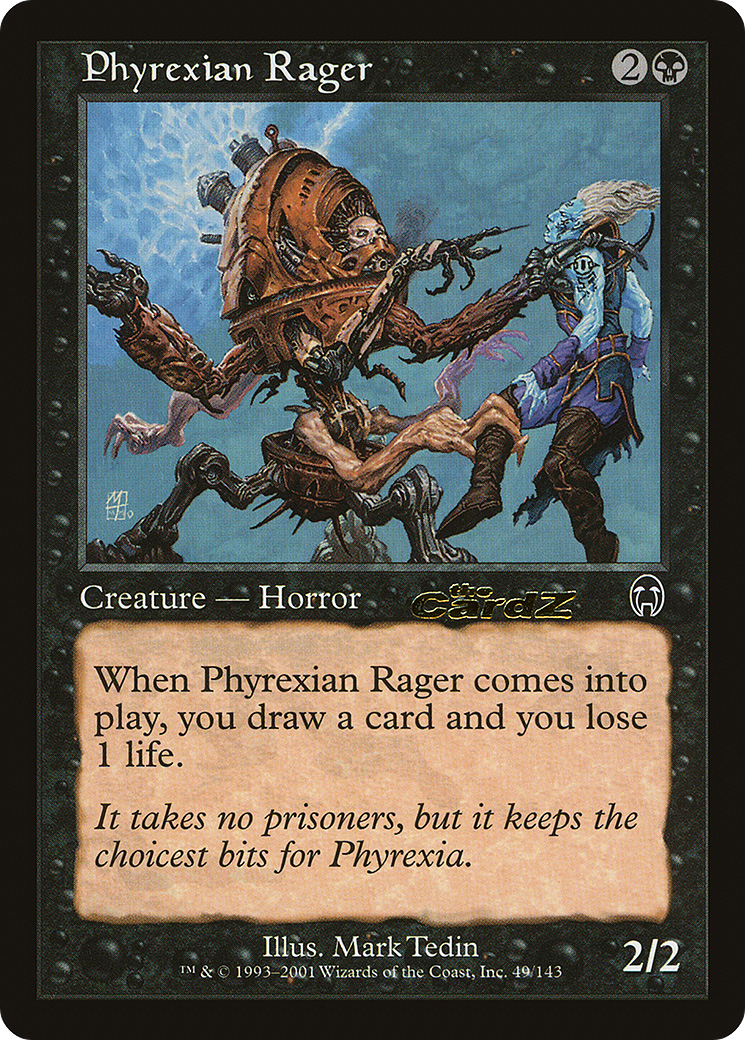 Phyrexian Rager (MEDIA-049) - Media and Collaboration Promos Foil | Grognard Games