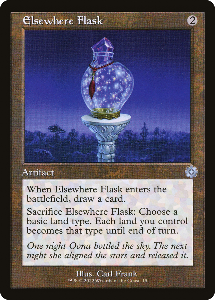 Elsewhere Flask (Retro) [The Brothers' War Retro Artifacts] | Grognard Games