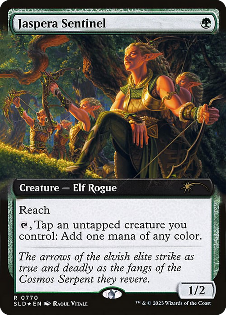 Jaspera Sentinel (Extended Art) [Secret Lair Drop Series] | Grognard Games