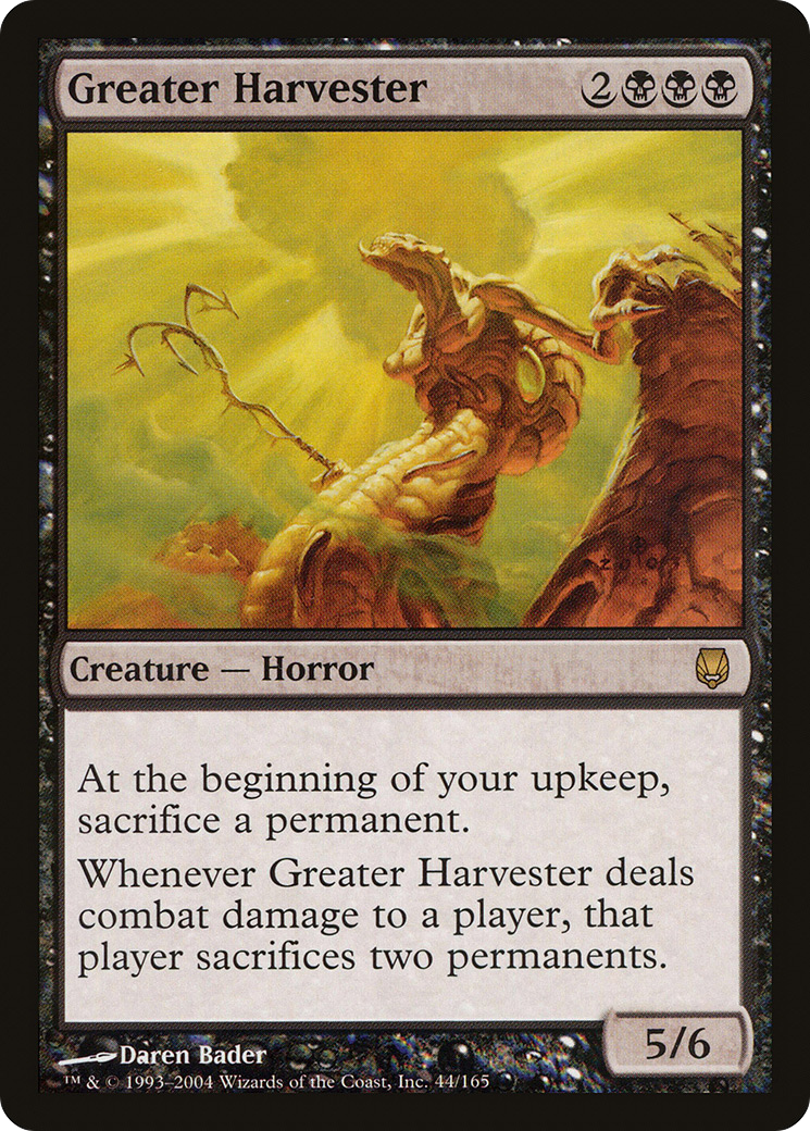 Greater Harvester [Darksteel] | Grognard Games