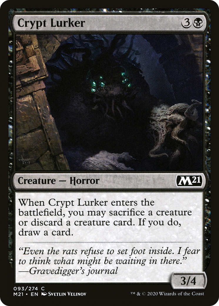 Crypt Lurker [Core Set 2021] | Grognard Games