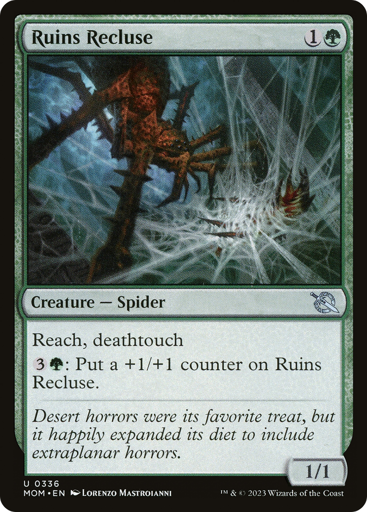 Ruins Recluse [March of the Machine] | Grognard Games
