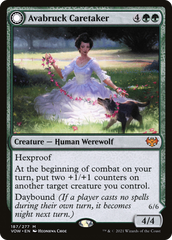Avabruck Caretaker // Hollowhenge Huntmaster [Innistrad: Crimson Vow] | Grognard Games