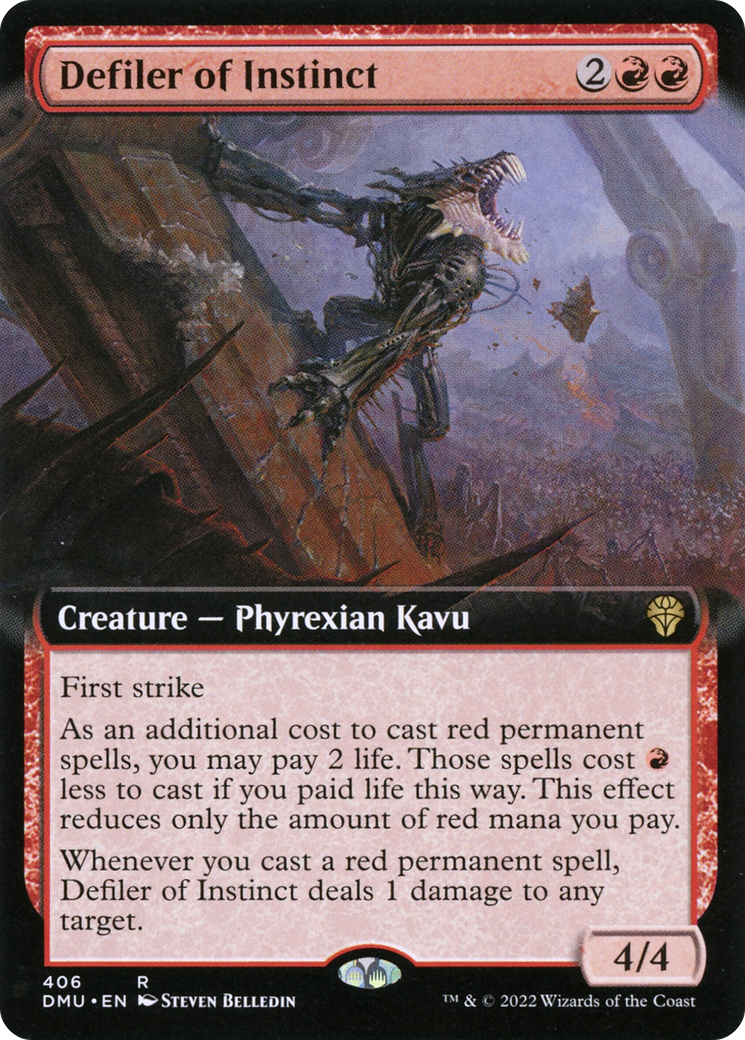 Defiler of Instinct (Extended Art) [Dominaria United] | Grognard Games