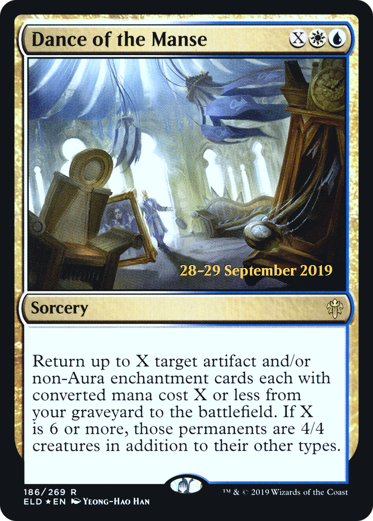 Dance of the Manse  [Throne of Eldraine Prerelease Promos] | Grognard Games
