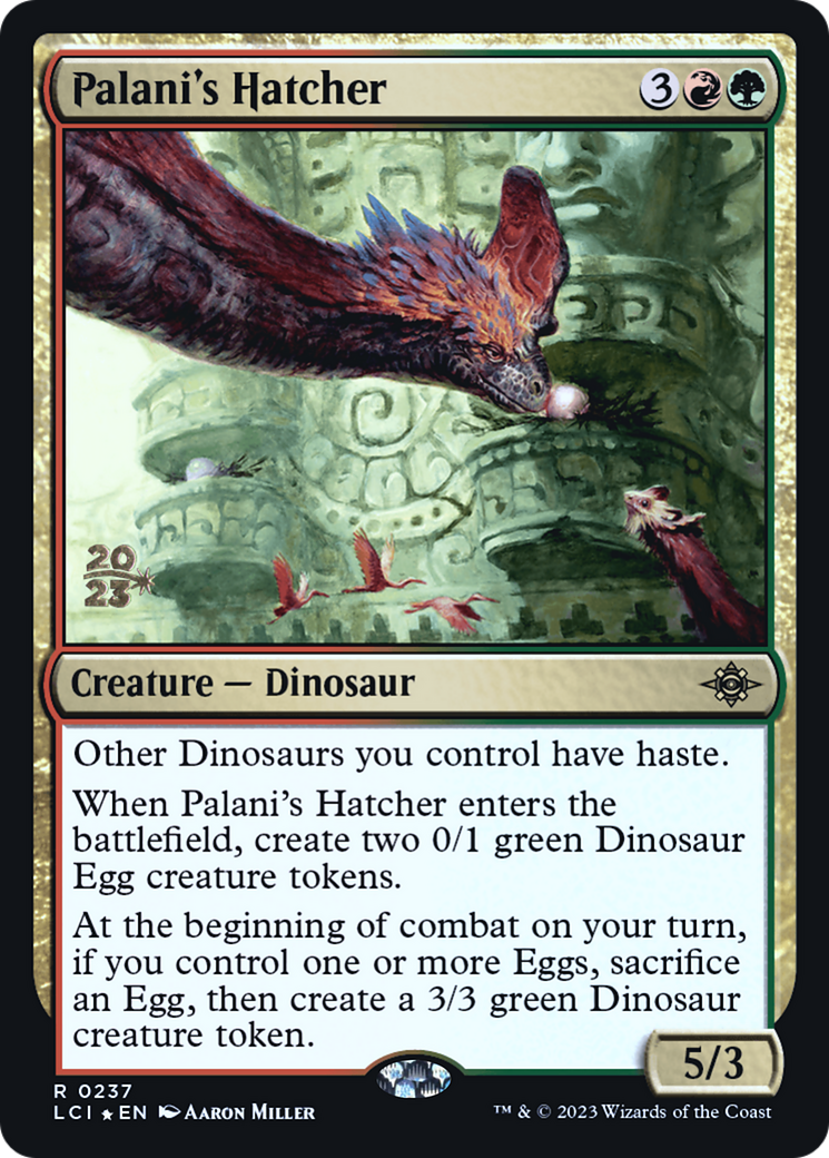 Palani's Hatcher [The Lost Caverns of Ixalan Prerelease Cards] | Grognard Games