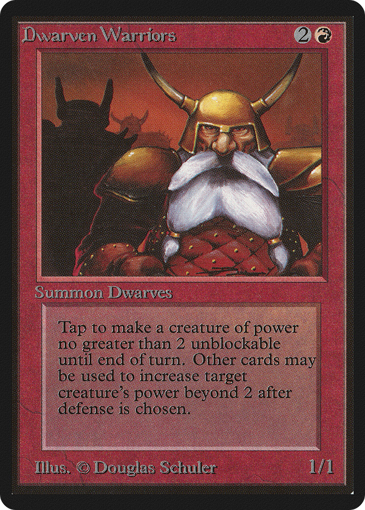 Dwarven Warriors [Limited Edition Beta] | Grognard Games