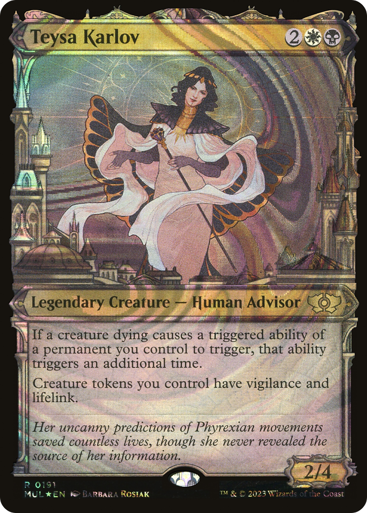 Teysa Karlov (Halo Foil) [Multiverse Legends] | Grognard Games