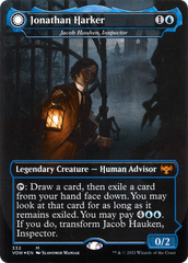 Jacob Hauken, Inspector // Hauken's Insight - Jonathan Harker // Harker's Obsessive Inquiry [Innistrad: Crimson Vow] | Grognard Games