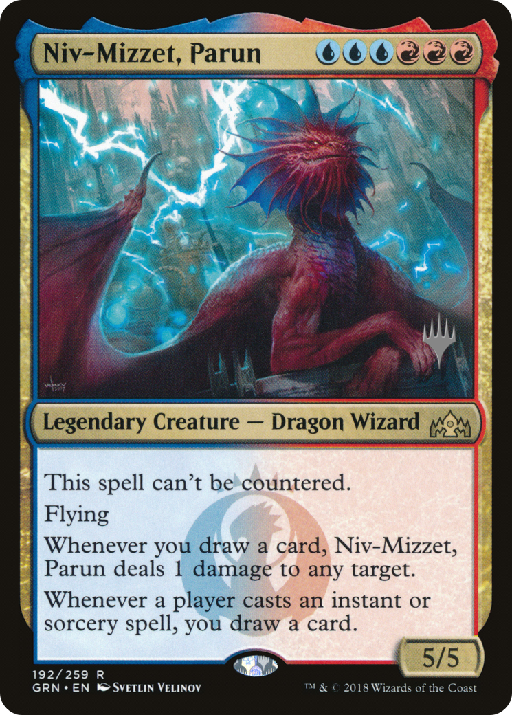 Niv-Mizzet, Parun (Promo Pack) [Guilds of Ravnica Promos] | Grognard Games
